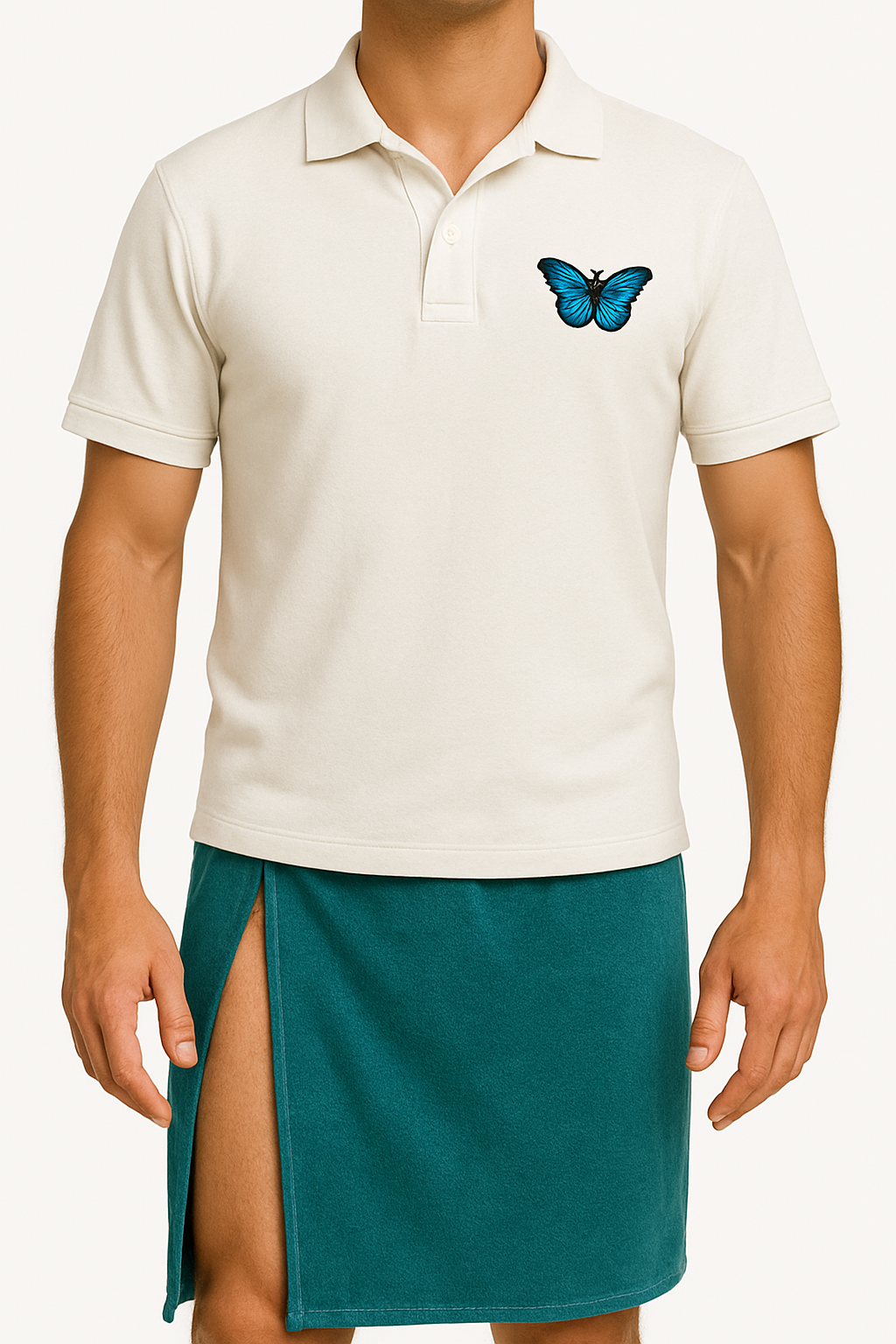 Logo Swap White Shirt